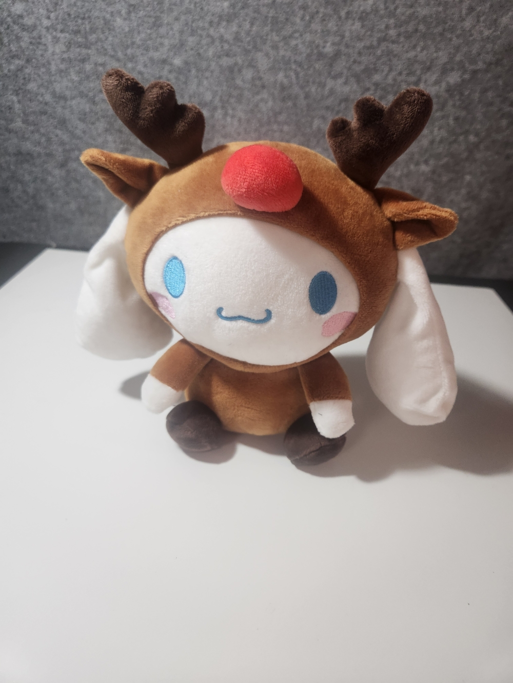 HELLO KITTY & FRIENDS HOLIDAY Plush  2023 CINNAMOROLL IN REINDEER COSTUME